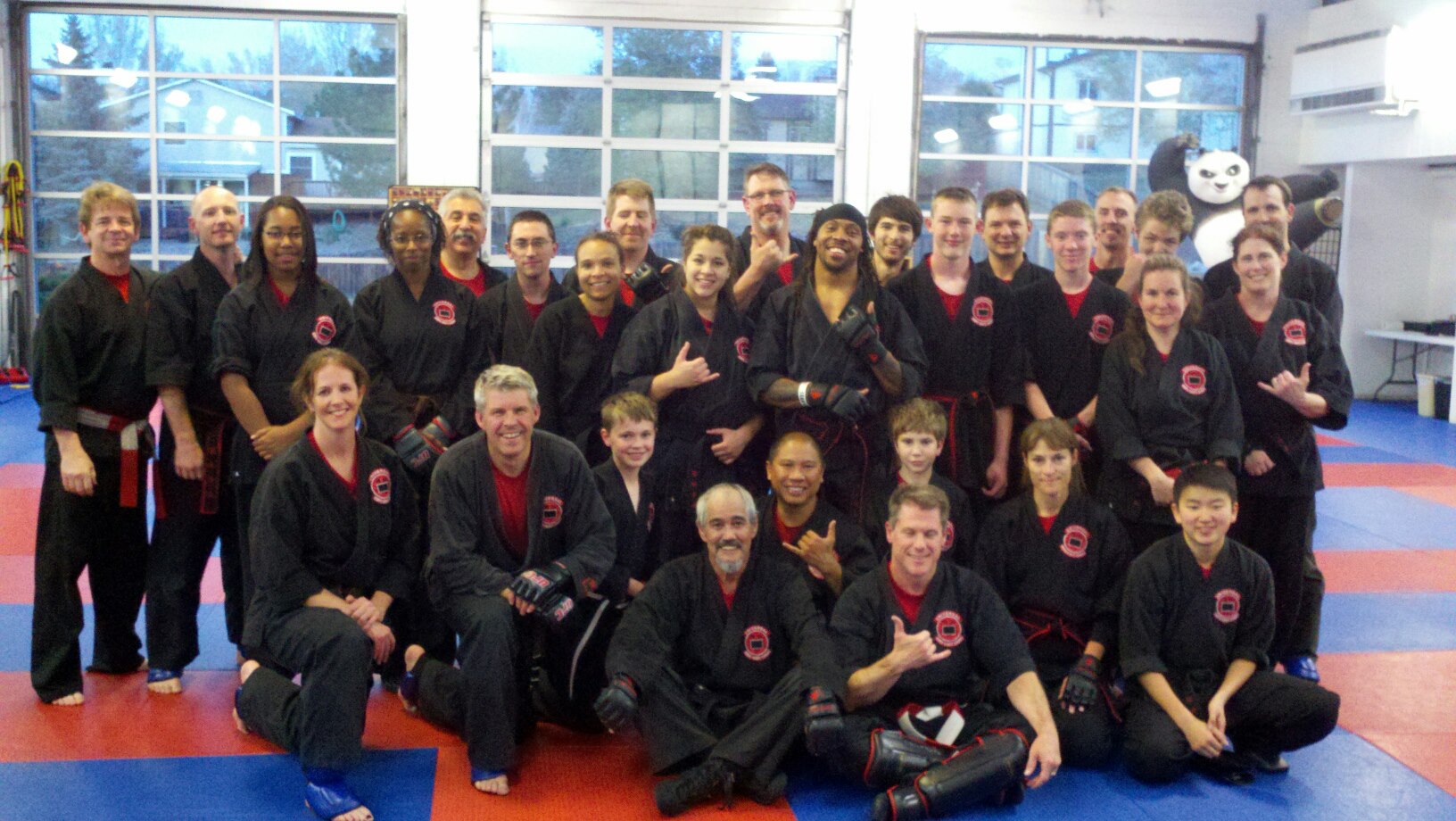 Adult karate class at Universal Kempo Karate — Colorado Springs