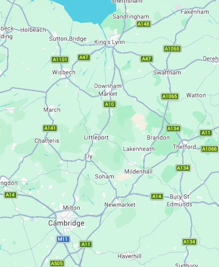 Service Coverage Area