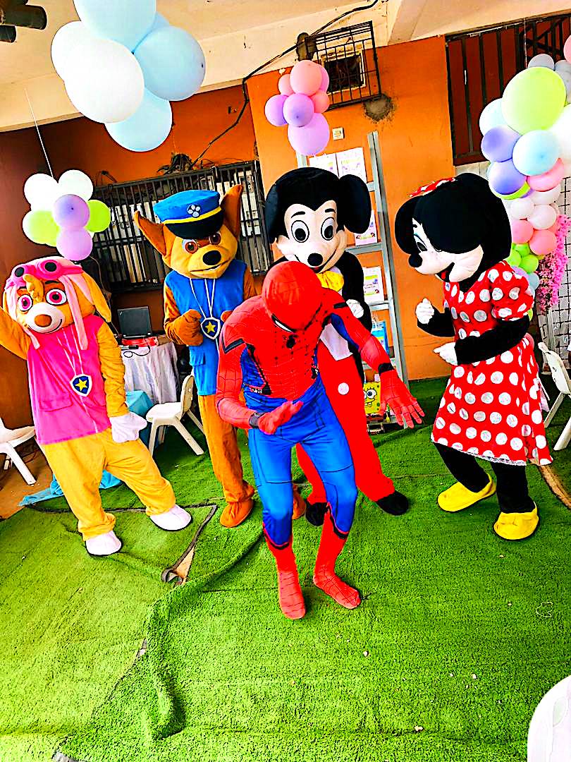 Our mascot characters