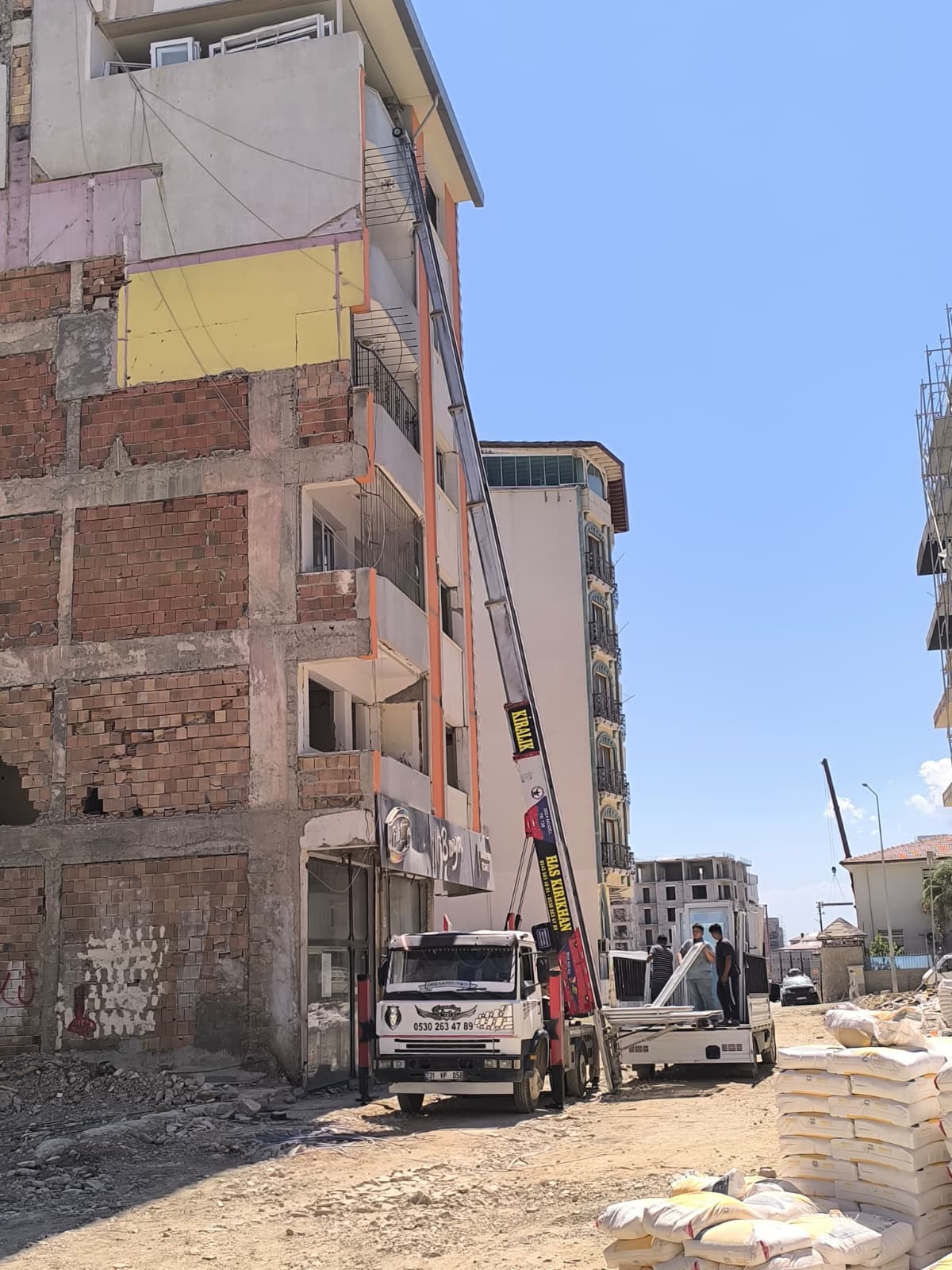 Tadilat ve eşya taşıma desteği