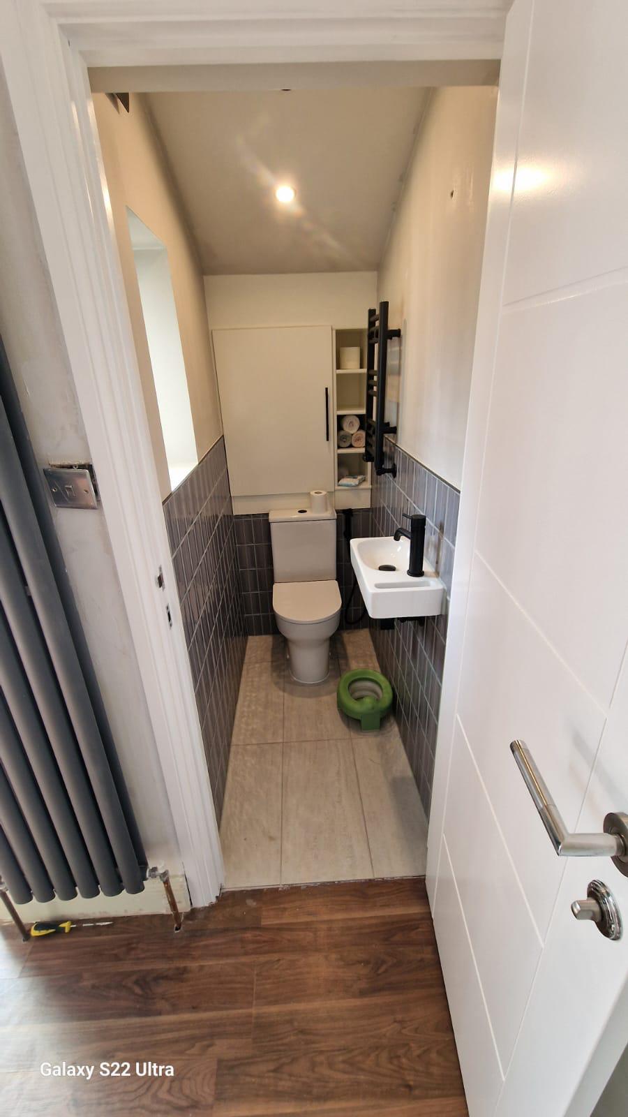 Downstairs Cloakroom Refit detail 1