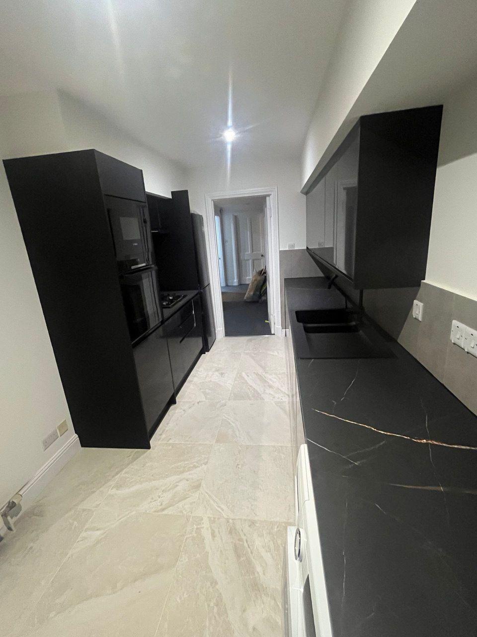 Contemporary gloss kitchen — recent RickmansworthRevive project