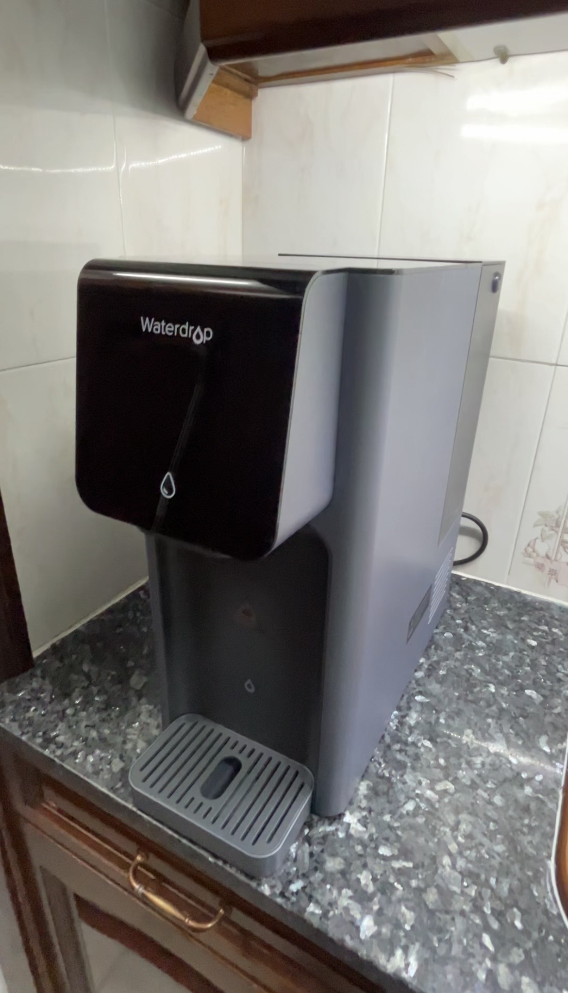 Waterdrop sobremesa instalado