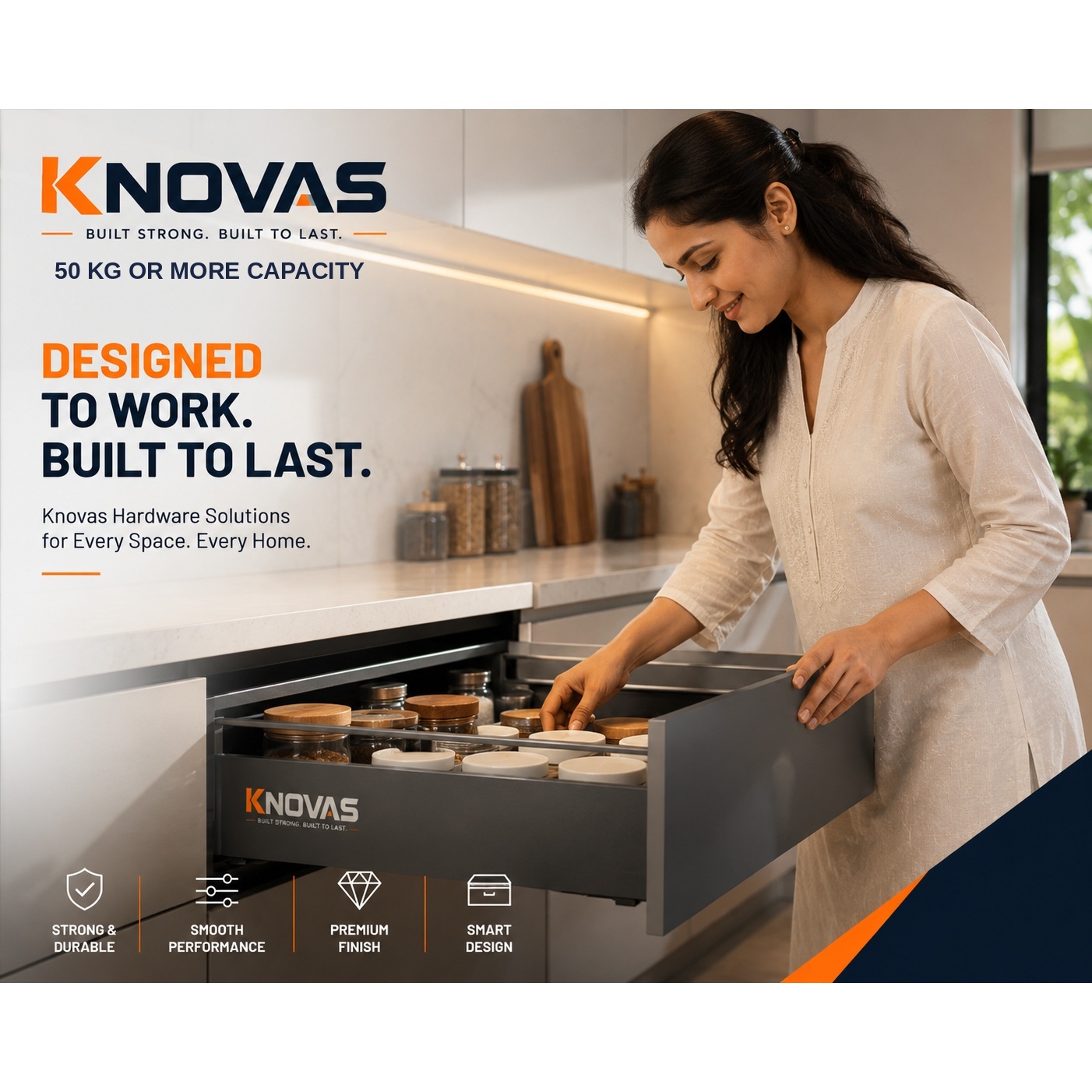 KNOVAS — Designed to work. Built to last.