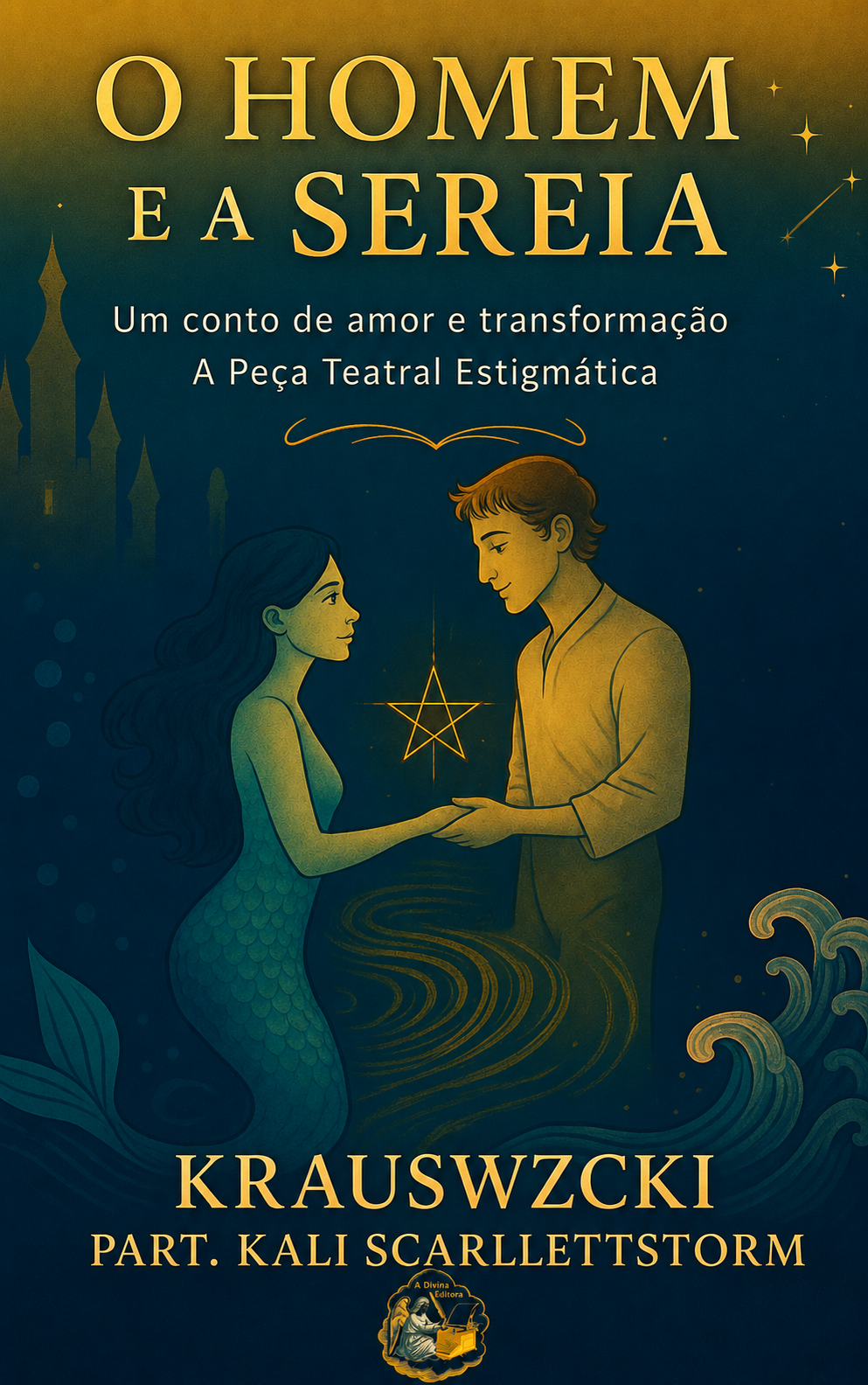 Capa de O Homem & a Sereia