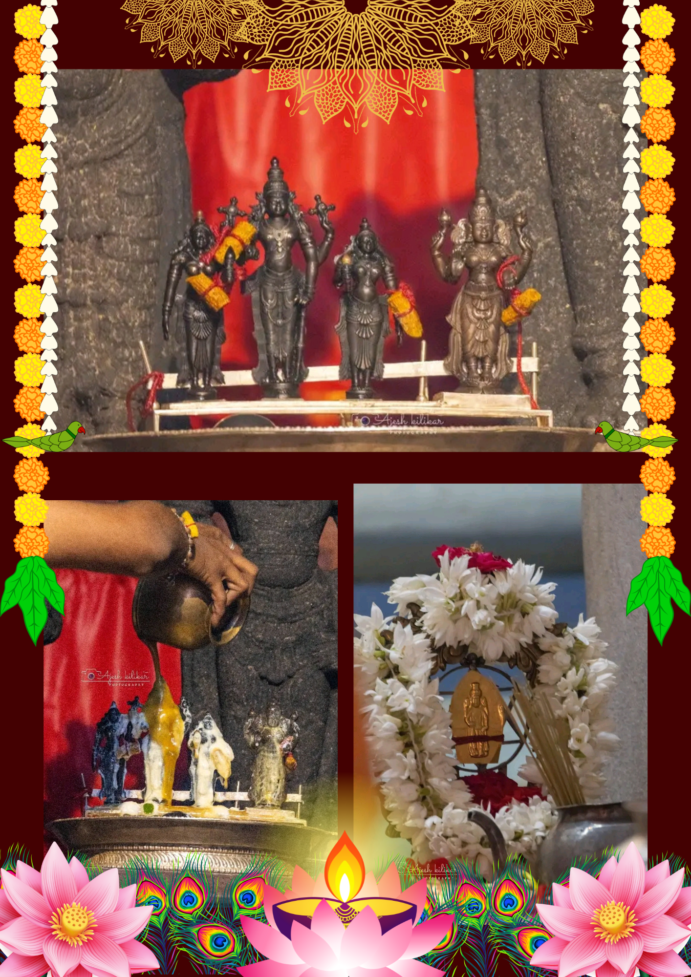 Mahotsava murti abhishekam aarattu ceremony