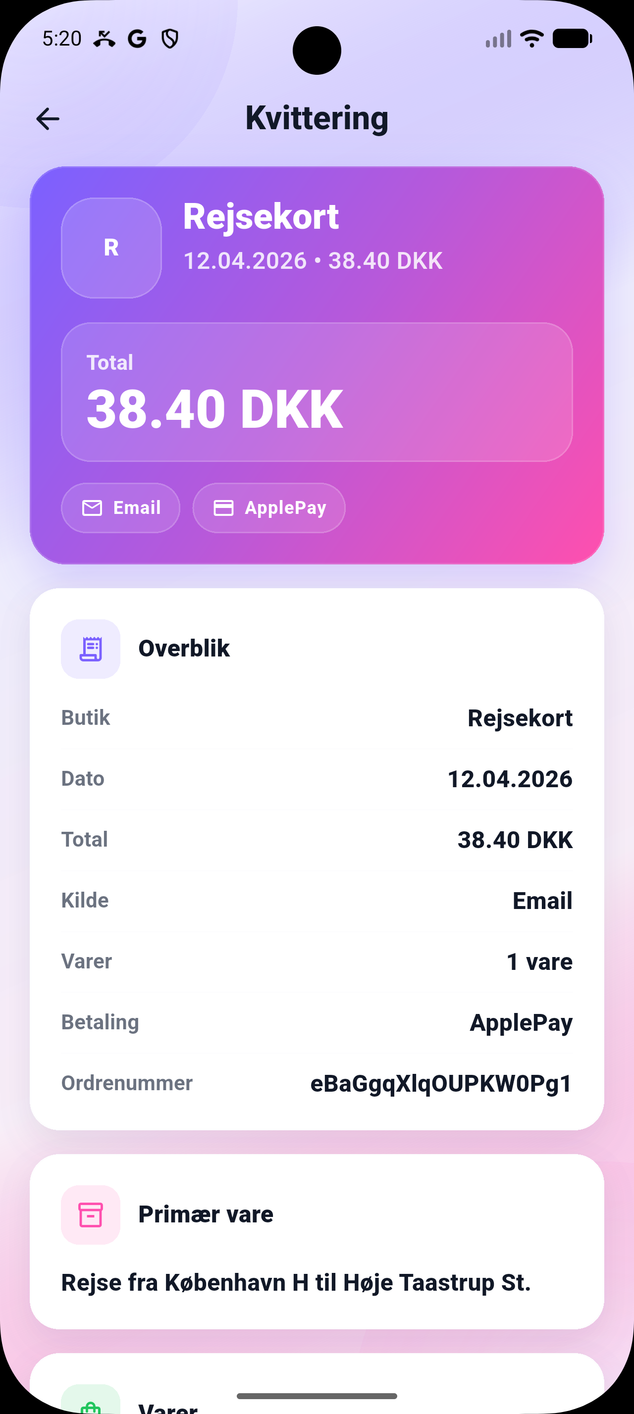 Kvito app screenshot 4