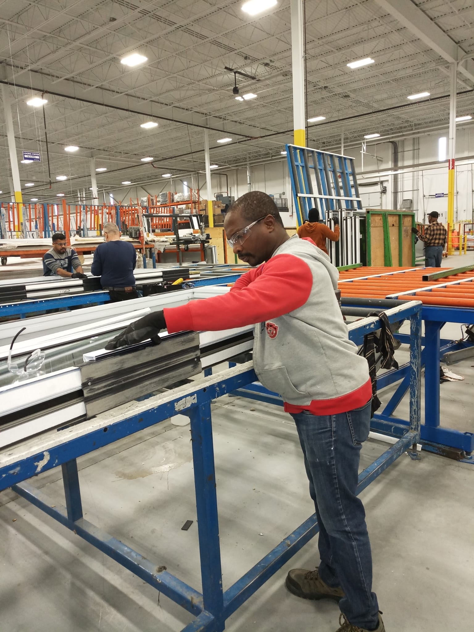 Warehouse & equipment operation