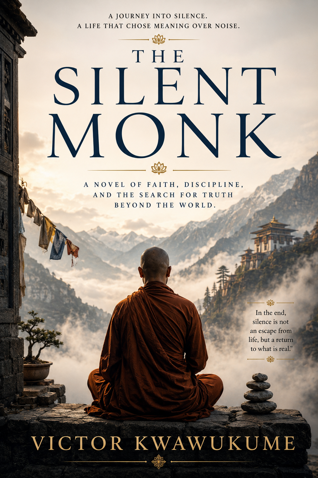The Silent Monk — book cover