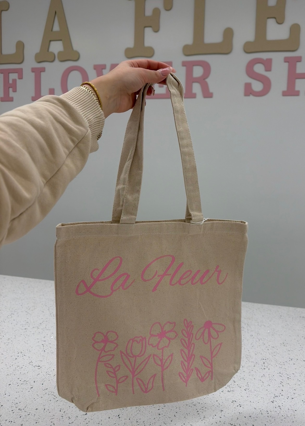 La Fleur Tote Bag
