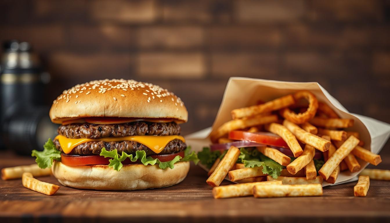 Buck Burger kitchen