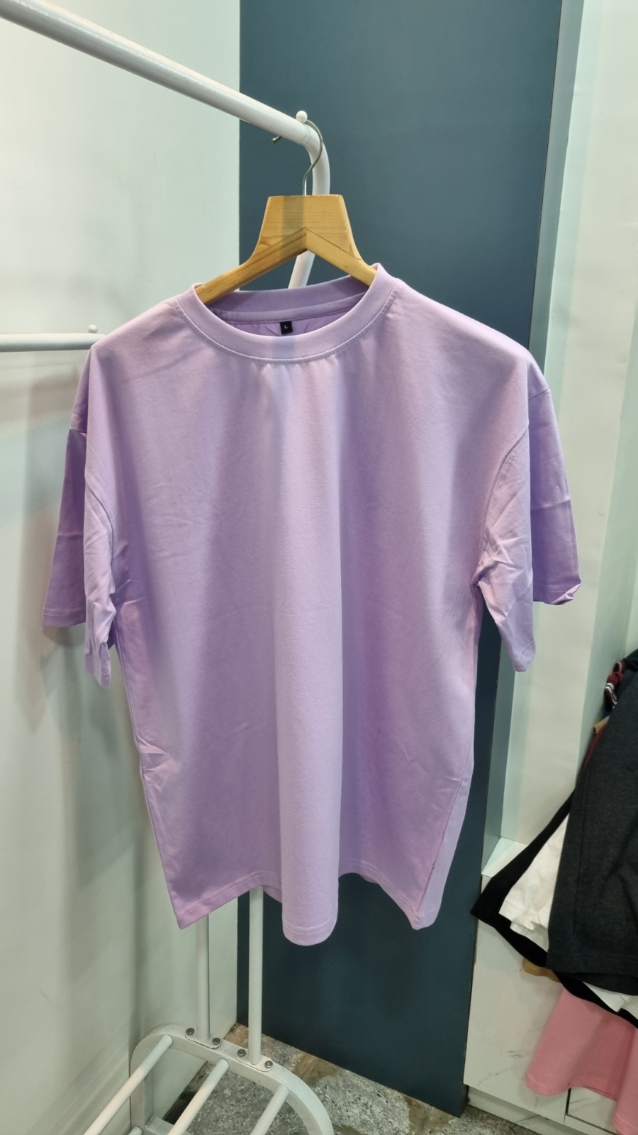 Oversized t-shirt in Lavender