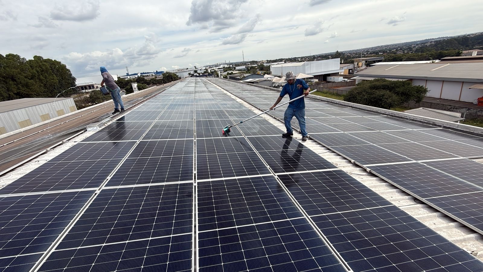 Usina limpa após manutenção — Usina industrial