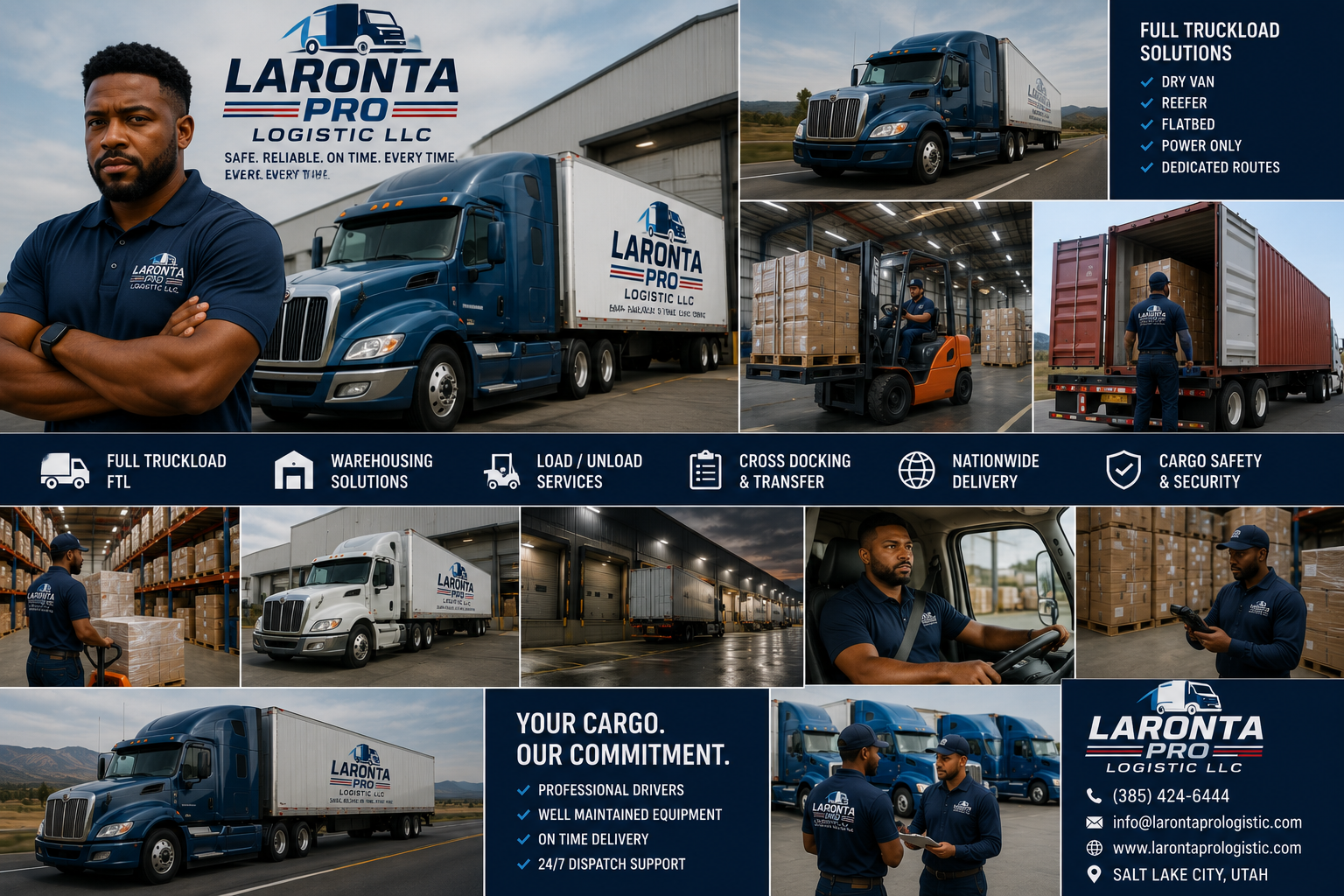 Laronta Pro Logistic — safe delivery, on time, professional team