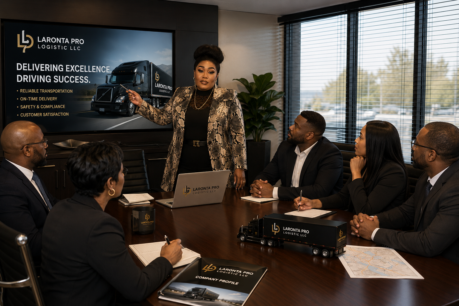 Laronta Pro Logistic LLC — commercial team briefing