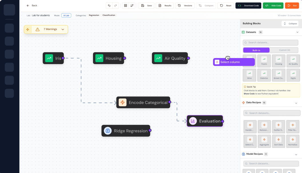 elevante.ai Dashboard