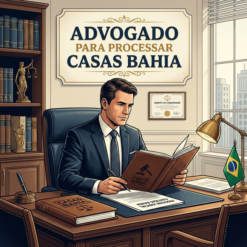 Advogado para processar casas bahia