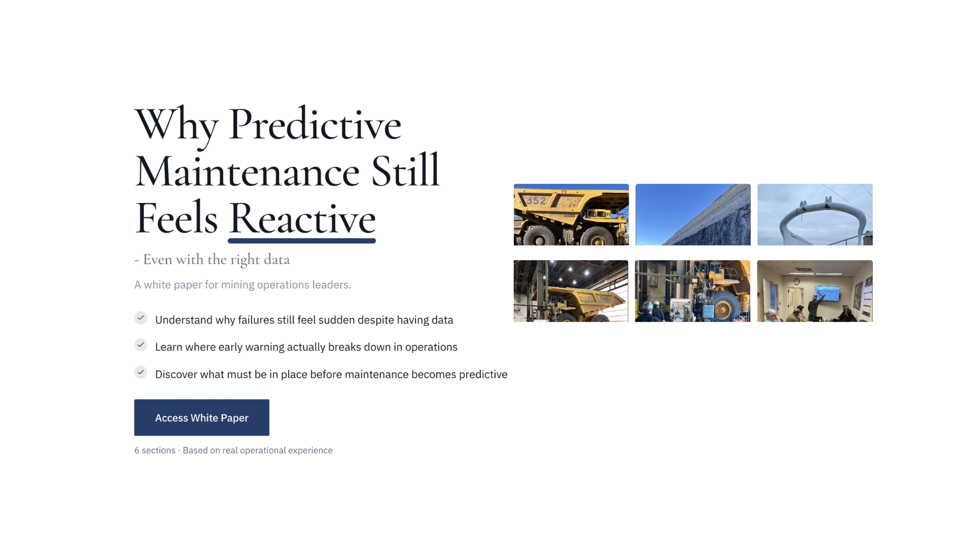 Why Predictive Maintenance Still Feels Reactive Preview