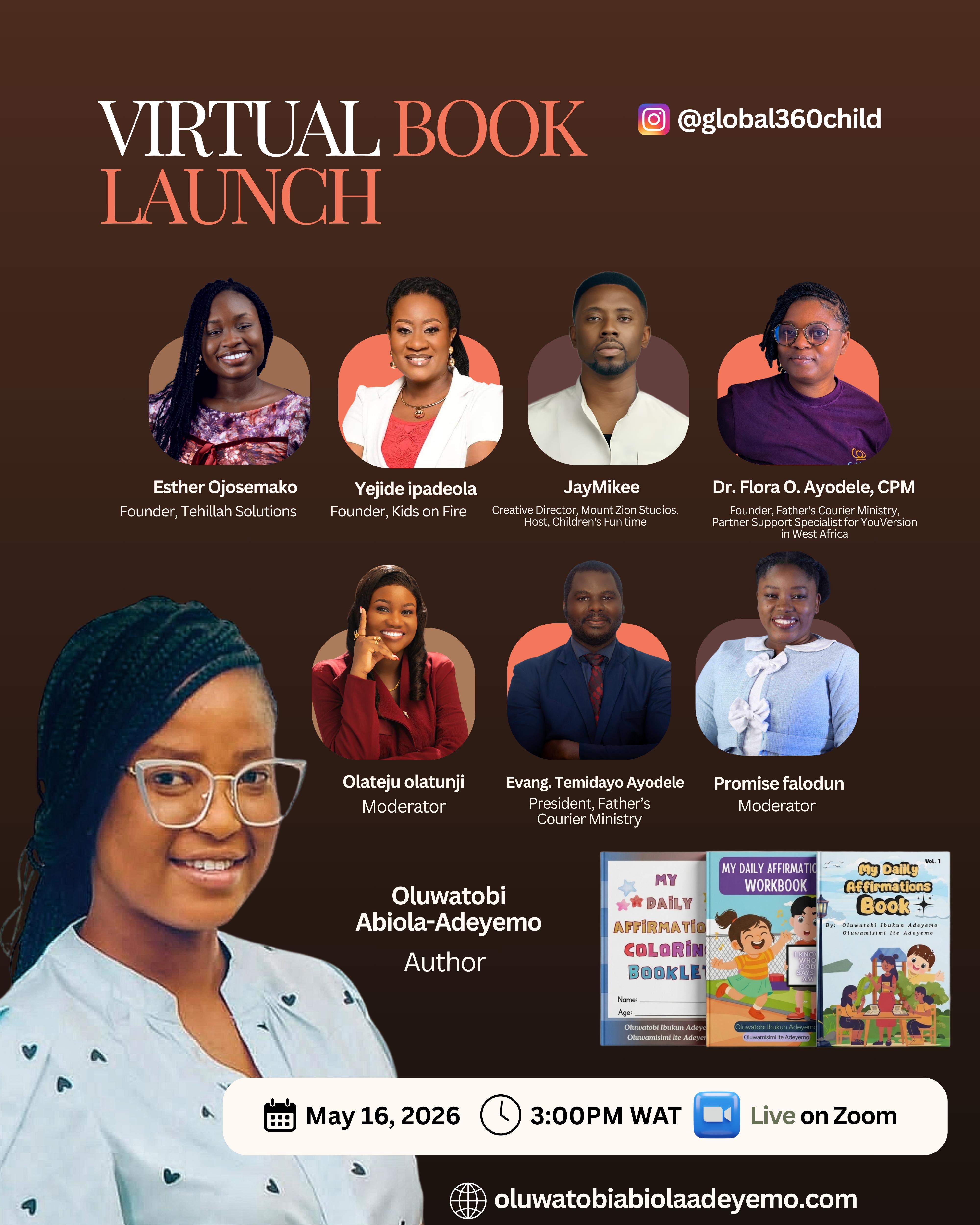 Virtual Book Launch — May 16, 2026