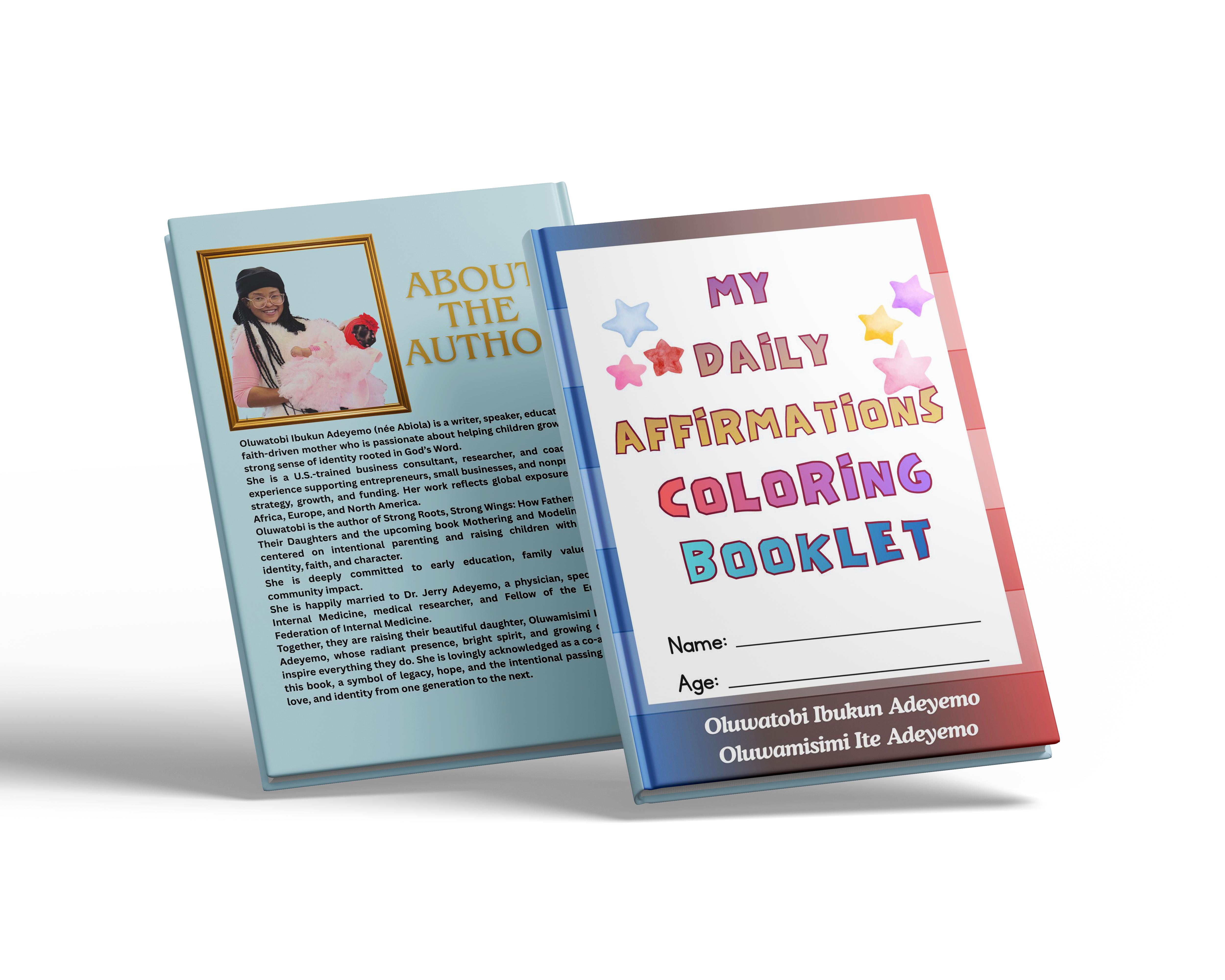 My Daily Affirmations Coloring Booklet