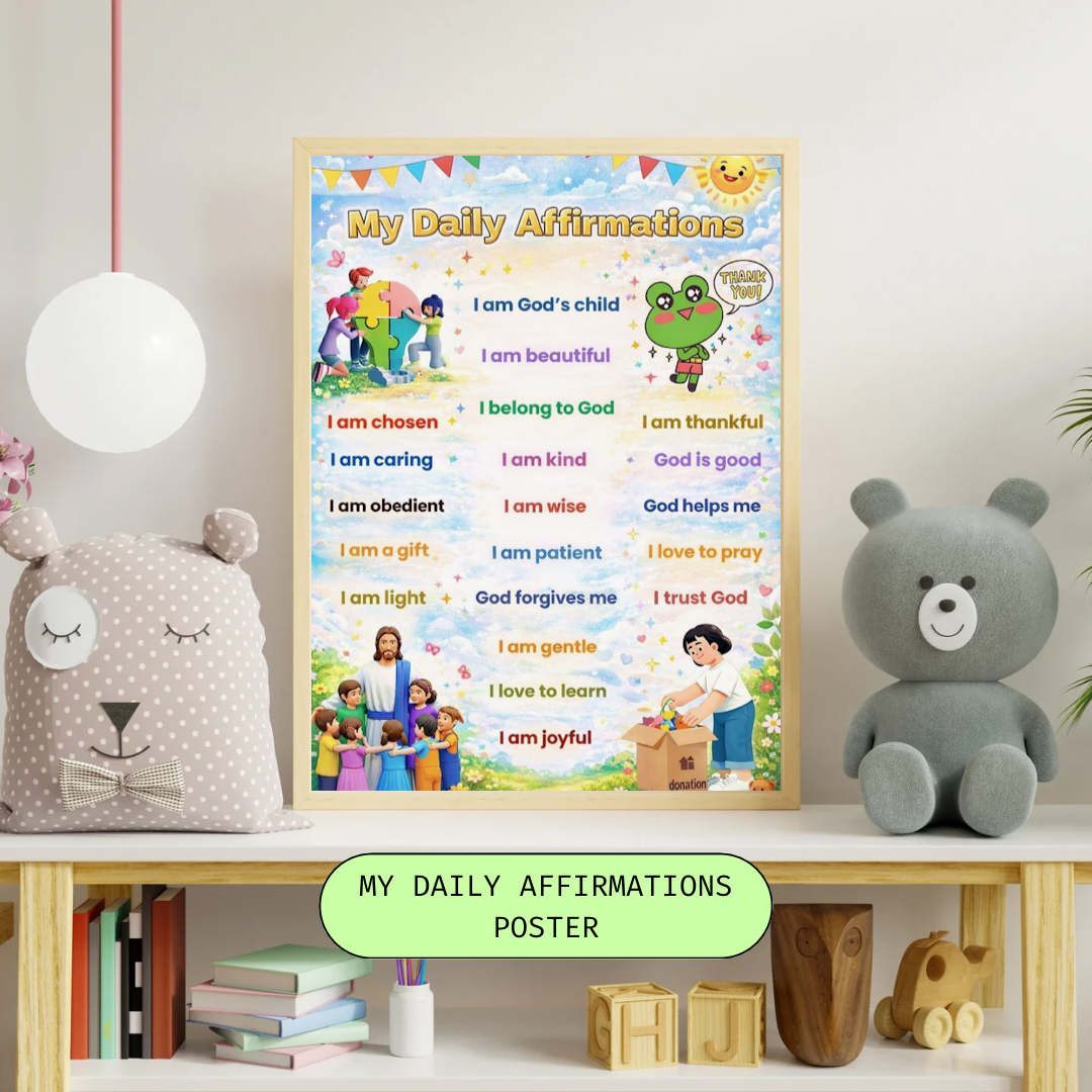 My Daily Affirmations Poster