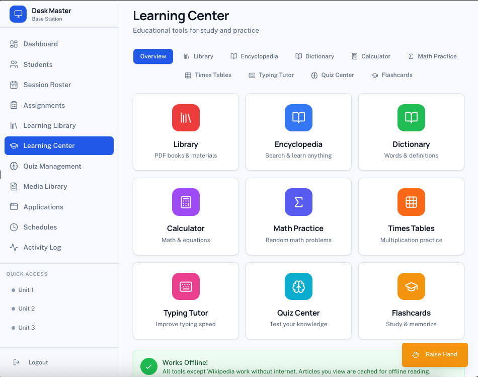 Activity Log - Track all system events