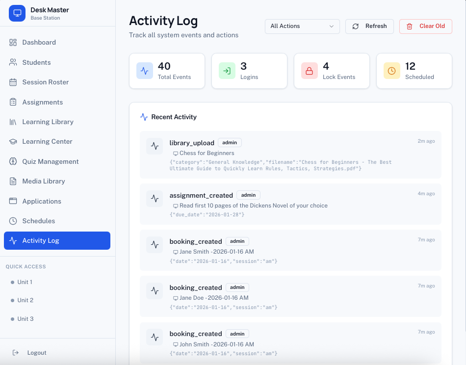 Learning Center - Educational tools