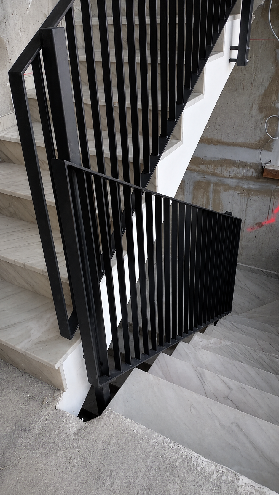 Rambarde d'escalier sur mesure