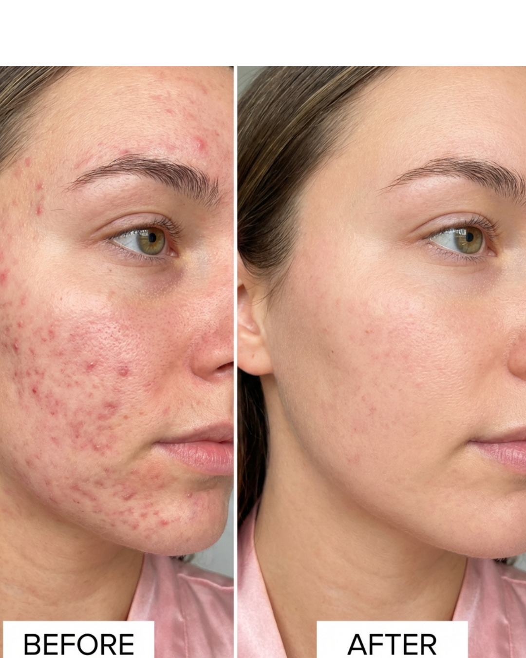 Sophie's results with the Leopard Luxe mask
