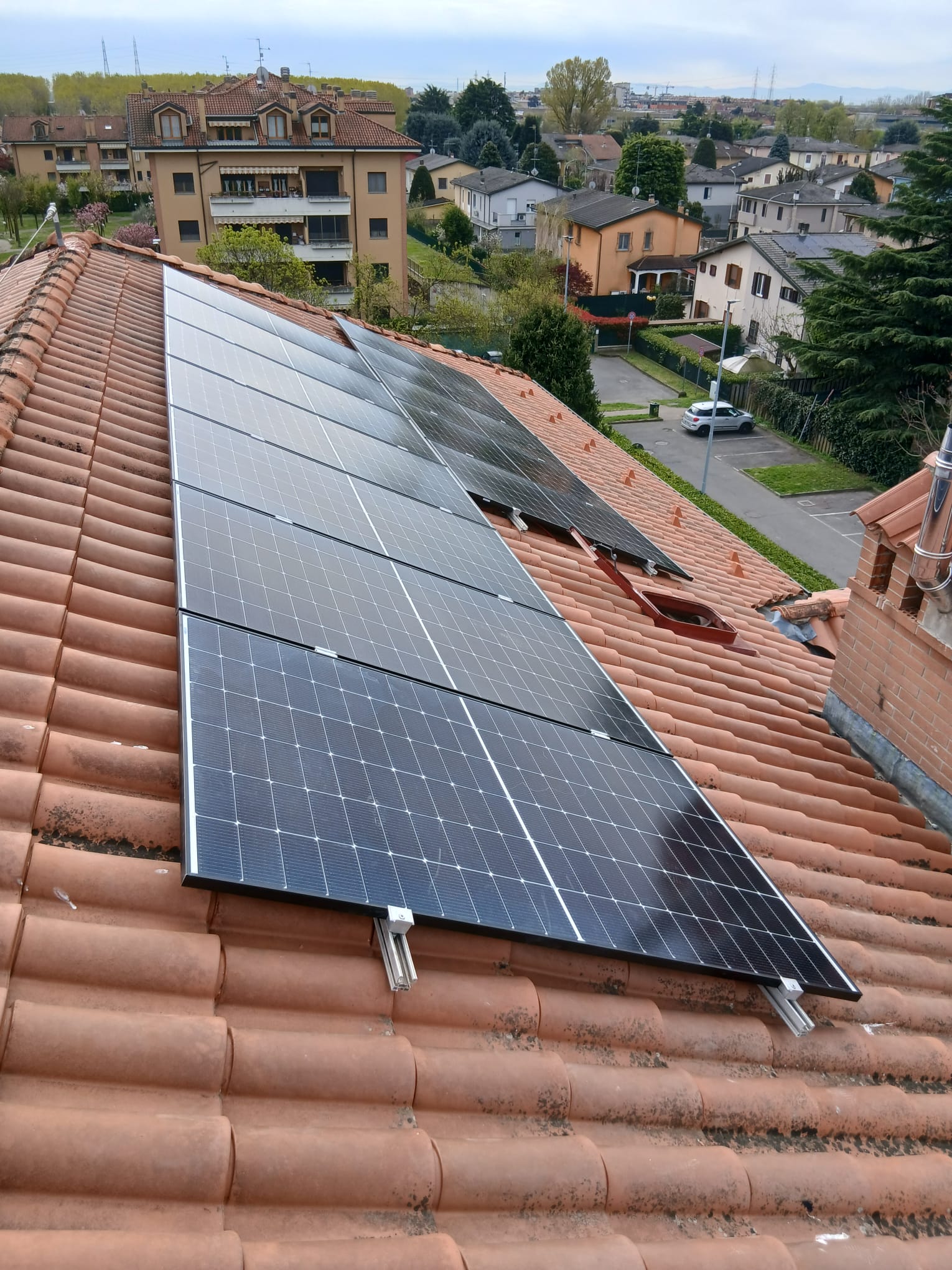 Villa di lusso con impianto fotovoltaico