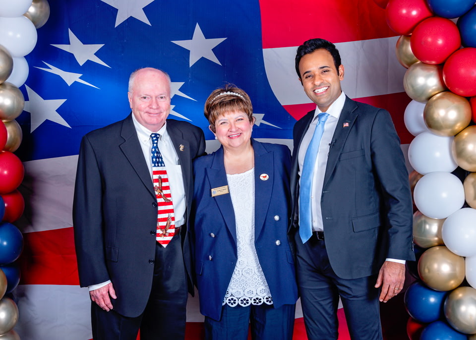 Mayor Burke at a civic event