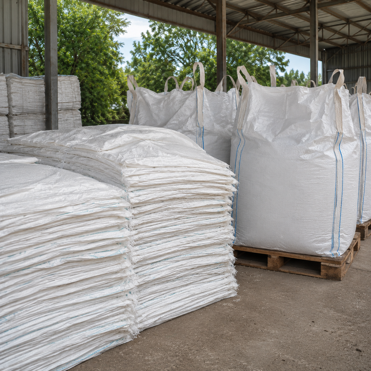 Fertiliser and feed bags