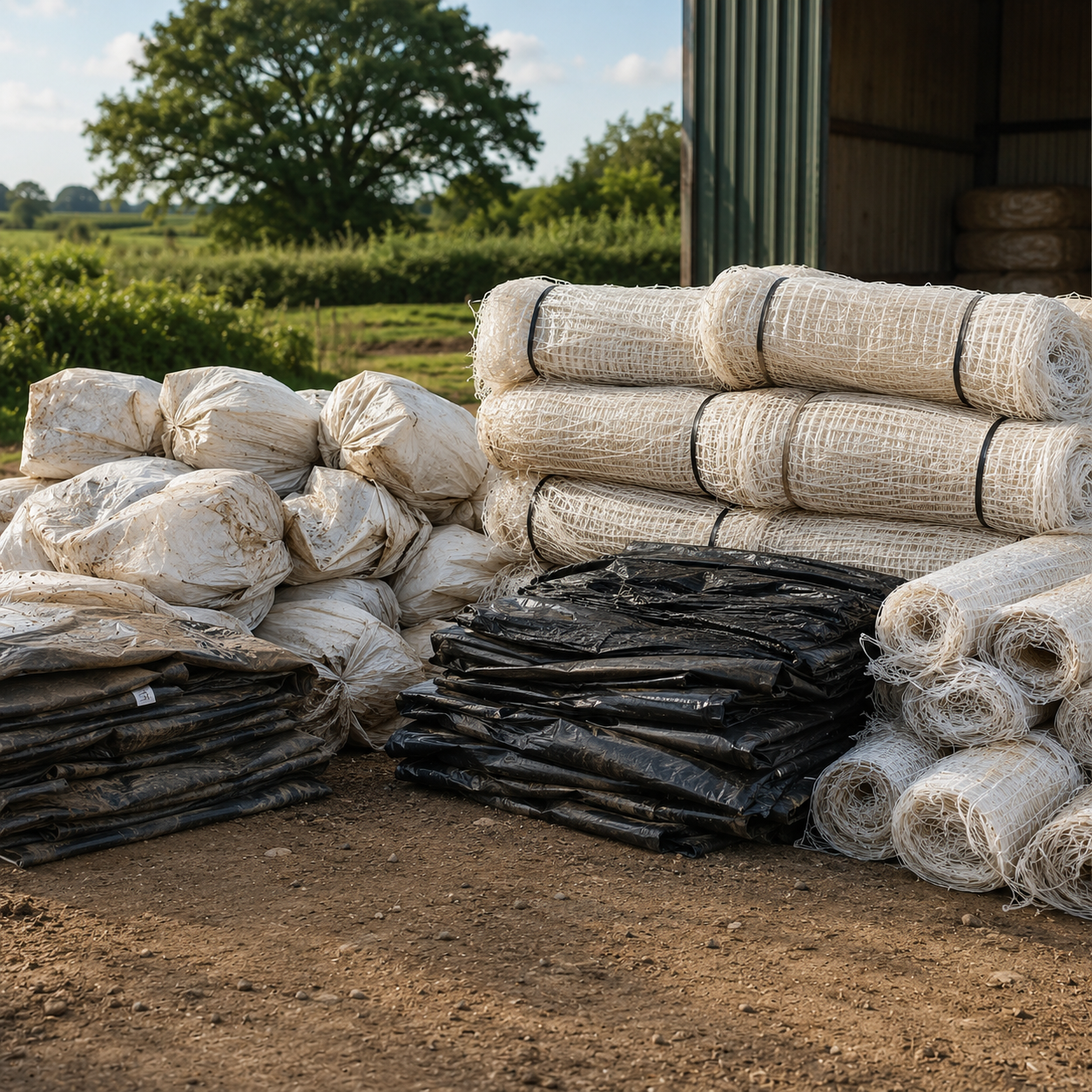 Crop cover and clamp sheets