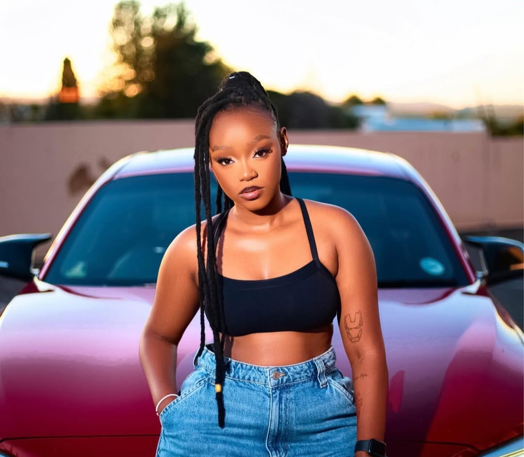 High ponytail locs lifestyle shot