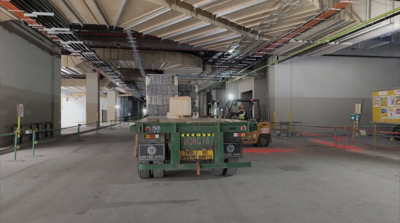Loading Operations with Forklift