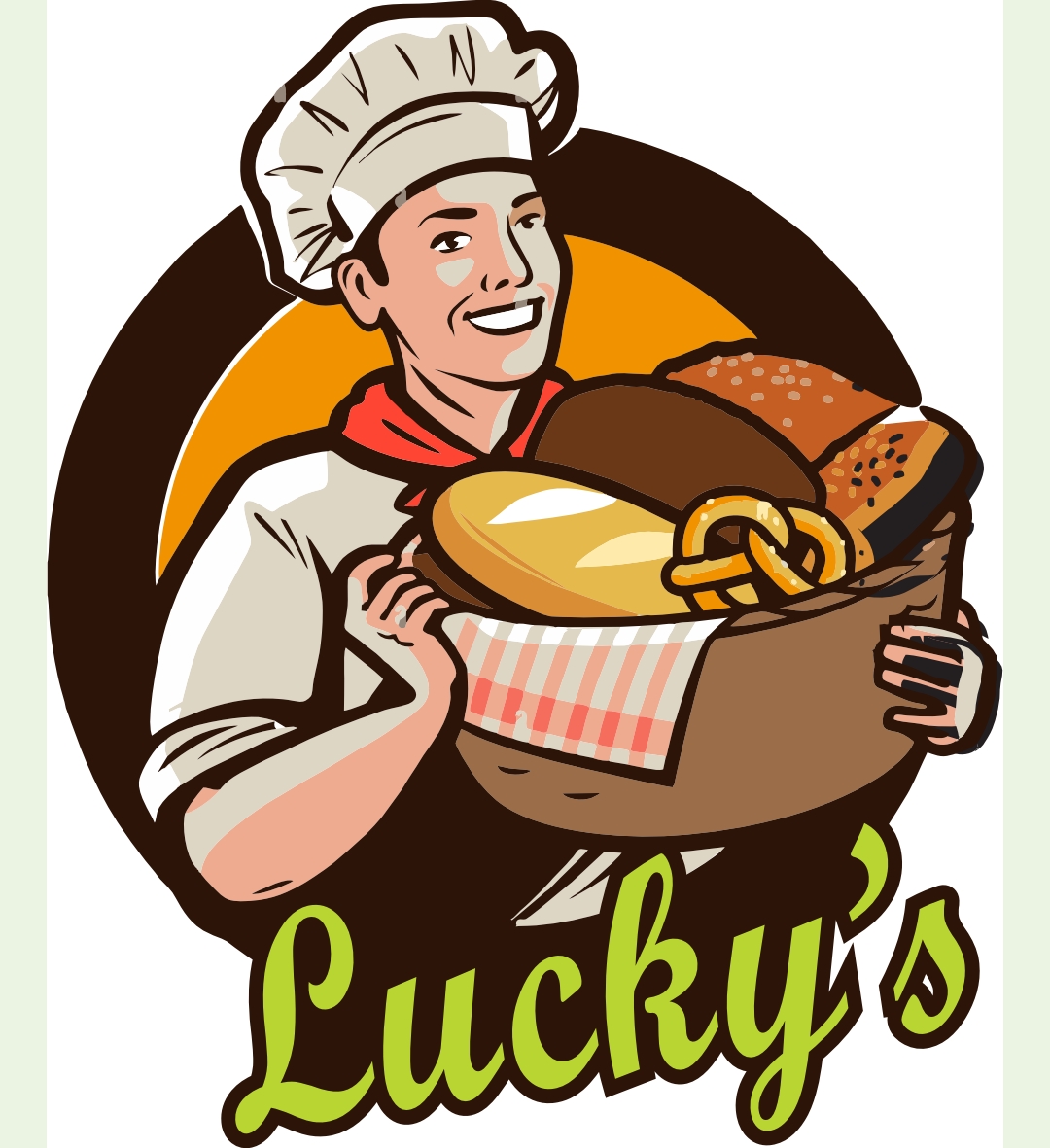 Lucky's Bakery logo