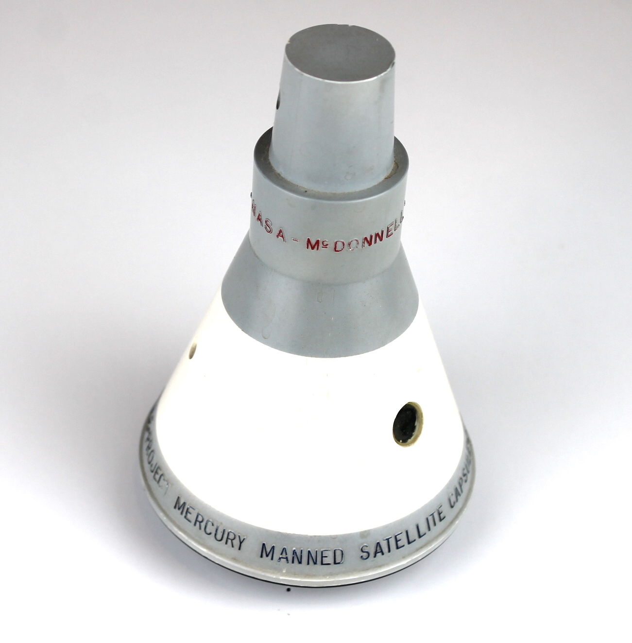 Walt Cunningham's 1961 Topping Mercury Spacecraft Model