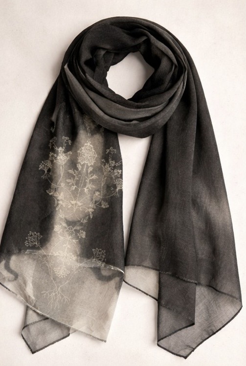 Botanica Noir · Silk Scarf