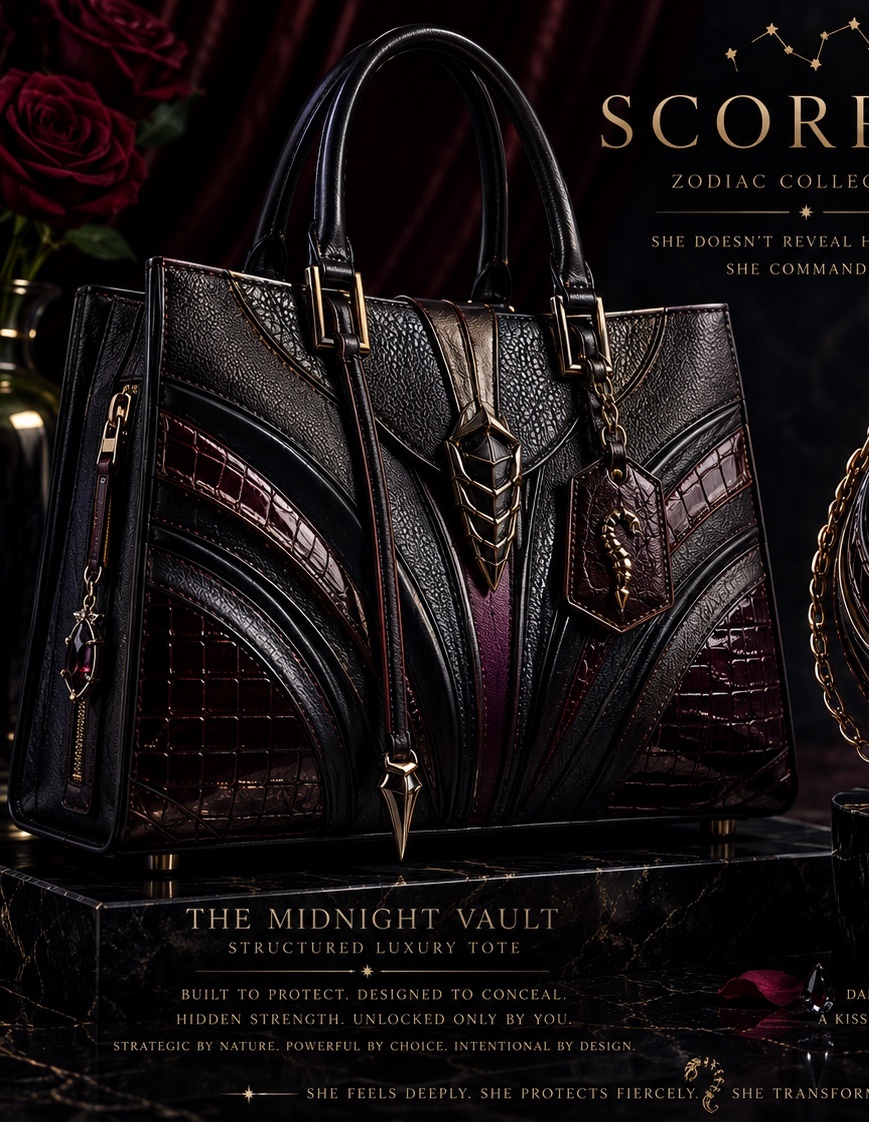 The Midnight Vault Tote