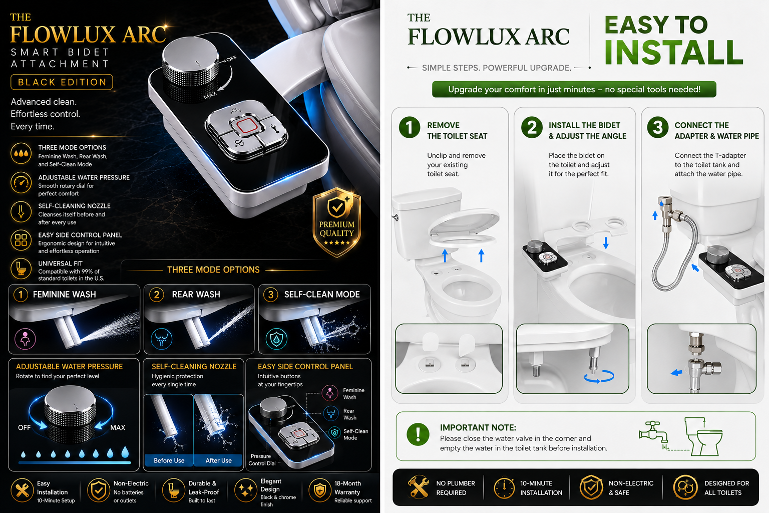The FlowLux Arc — view 2