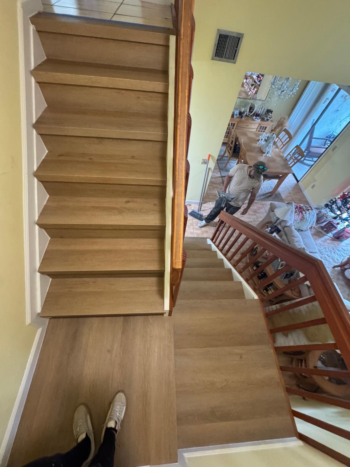 South Florida Staircase Transformation - after