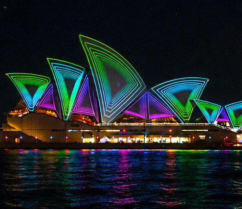 Vivid Sydney cruise photo 5