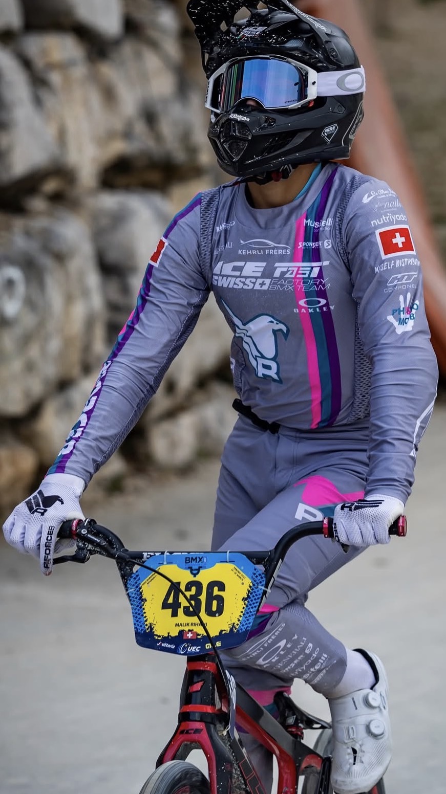 Malik en course