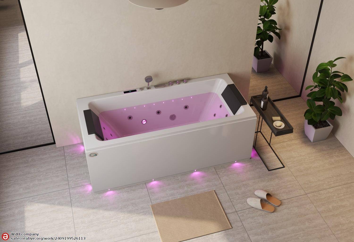 Rose Chromatherapy Suite