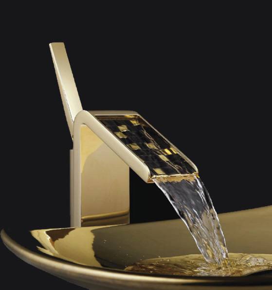 Aurum Cascade Basin Mixer