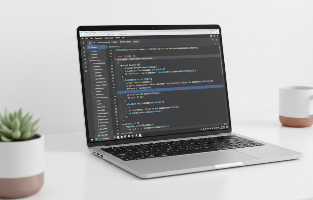 Professioneller Arbeitsplatz