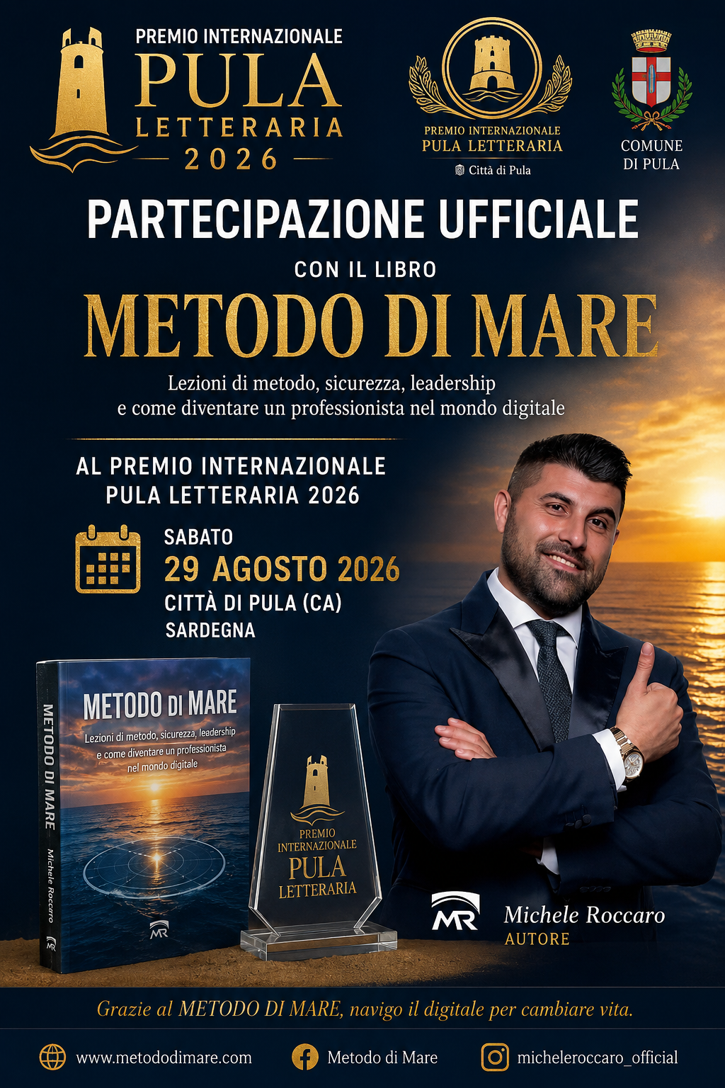 Premio Internazionale Pula Letteraria 2026 — Michele Roccaro