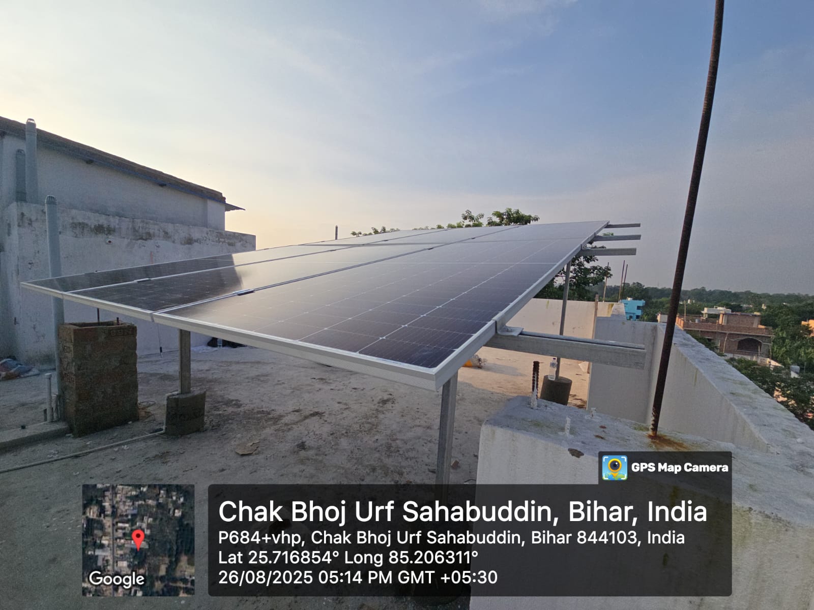 Solar Installation in Chak Bhoj Patna