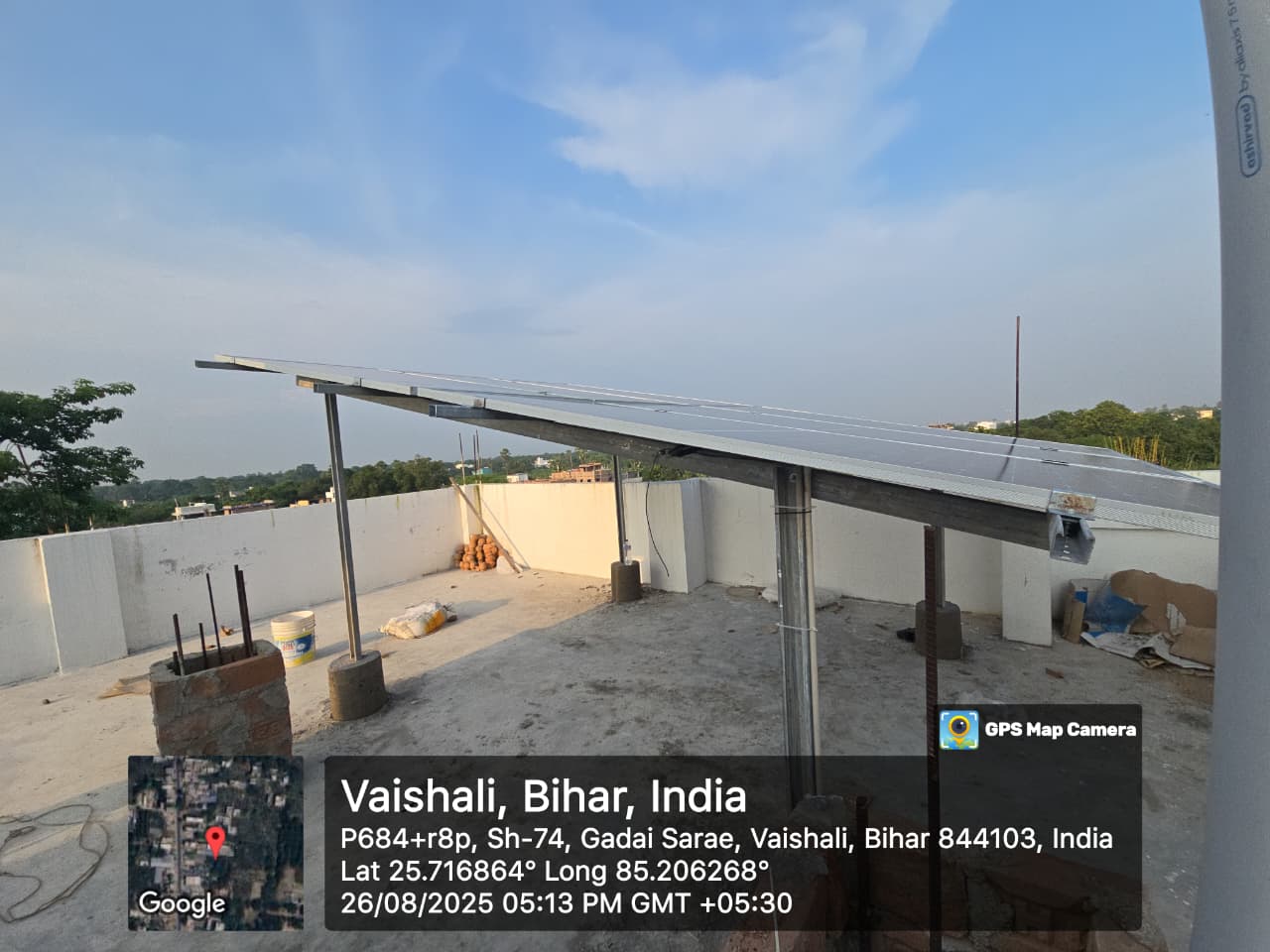 Solar Installation in Vaishali Bihar