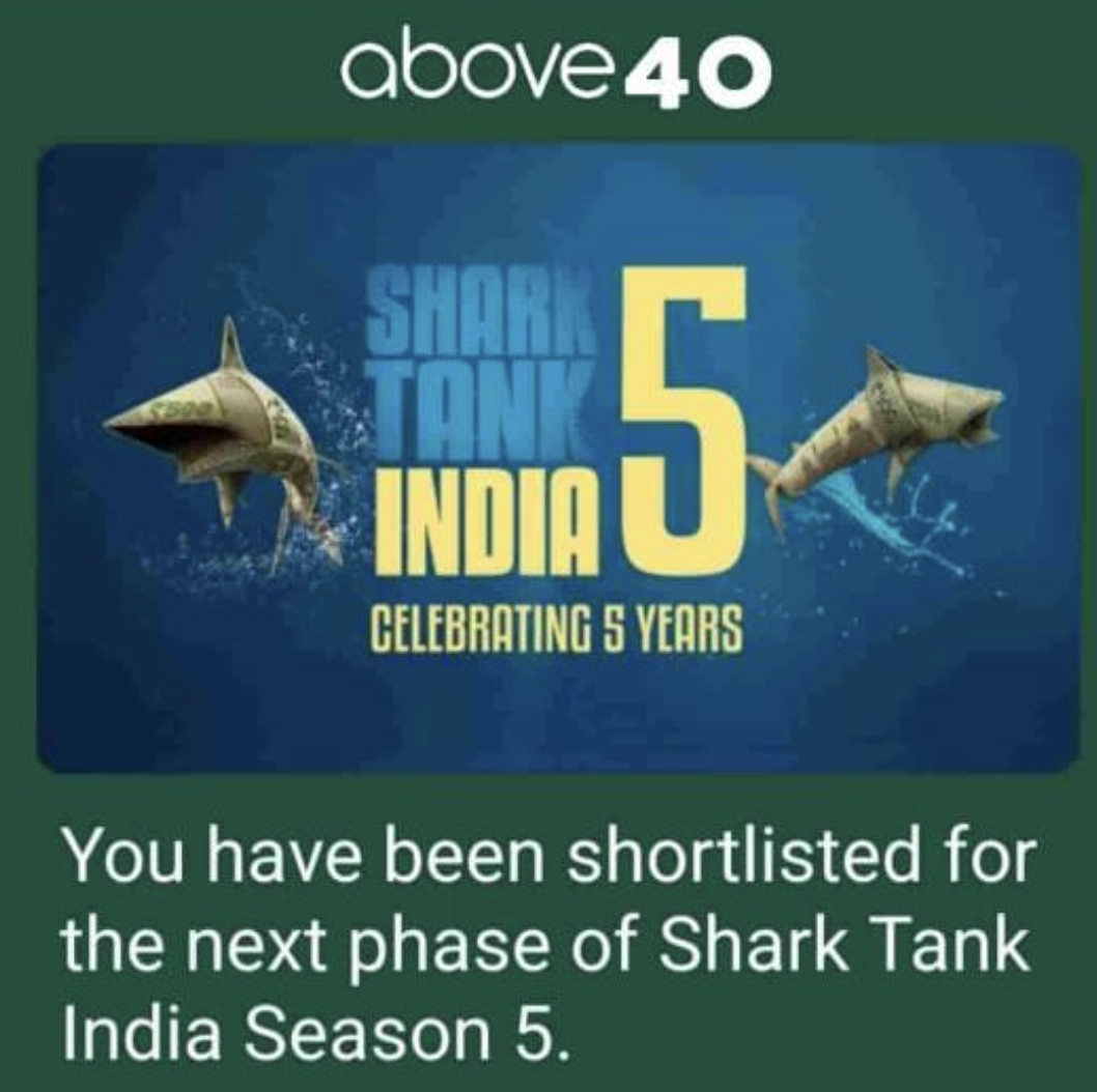 Above 40 shortlisted for Shark Tank India Season 5